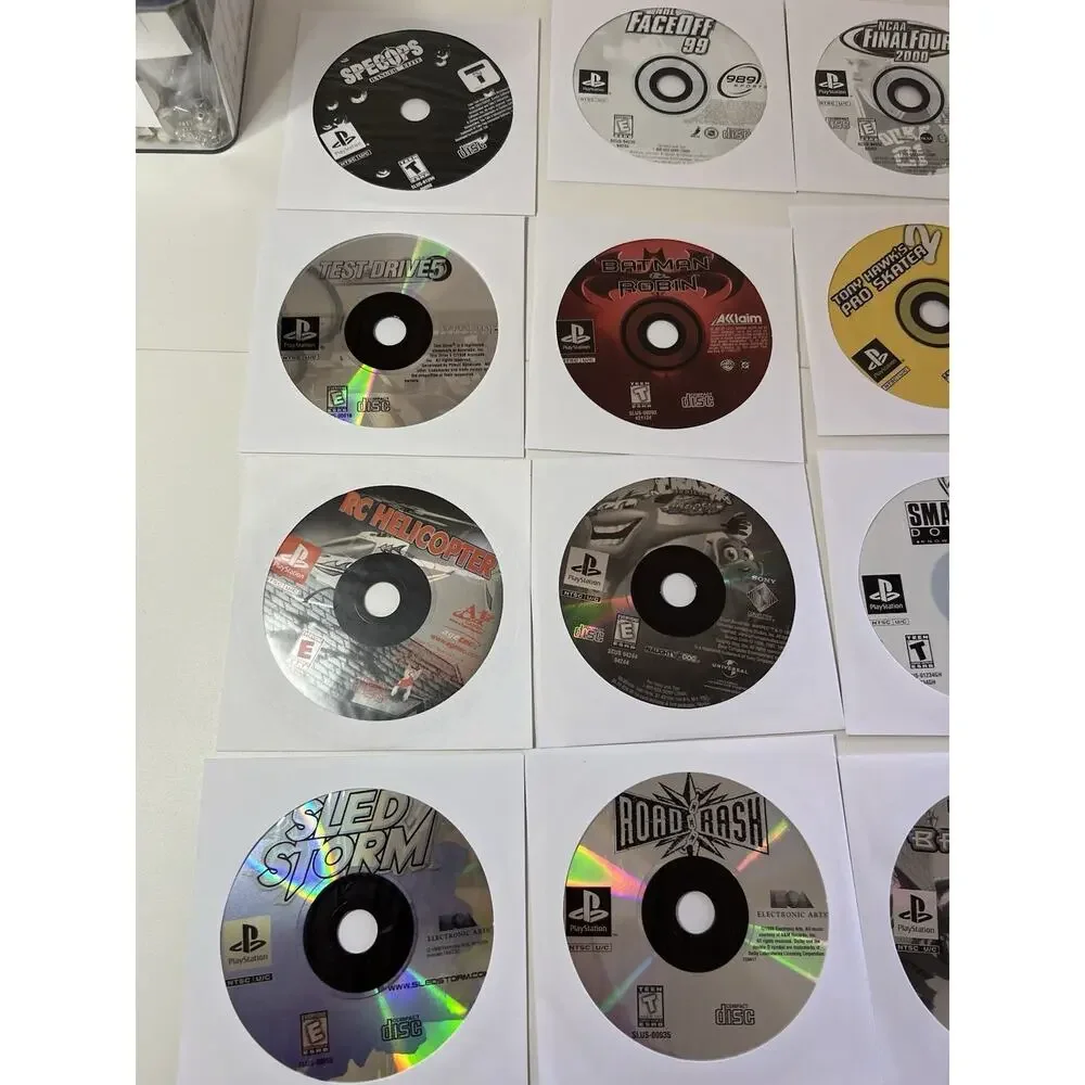 🔥 Huge PS1 Game Lot Of 24 Games - Disc Only 🔥 Play Station One 🕹️